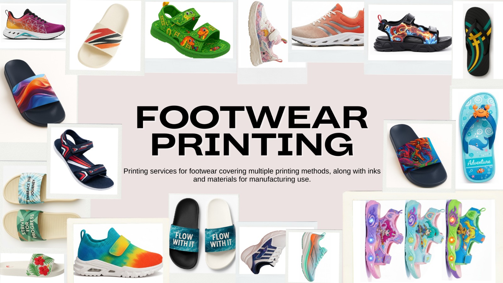 Footwear Printing Banner